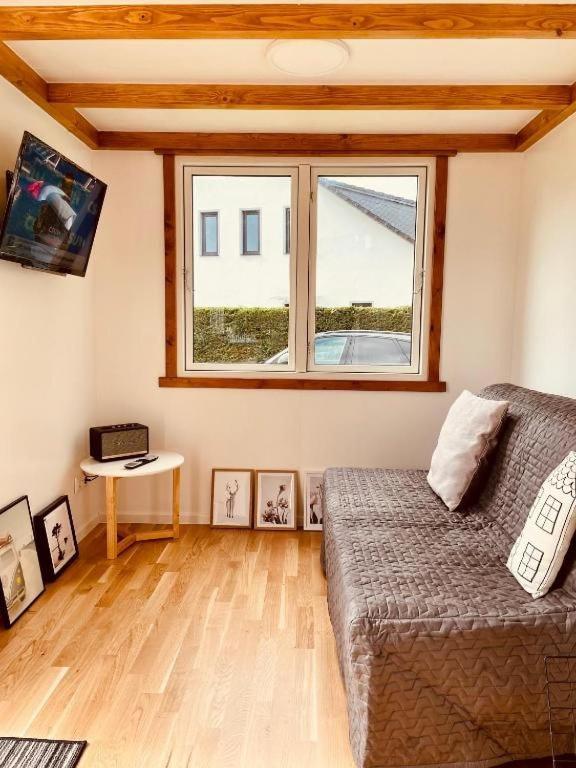 Tiny House Fleesensee Mit Eigenem Garten Und Nur Wenige Meter Vom Seeufer Gohren-Lebbin Bagian luar foto